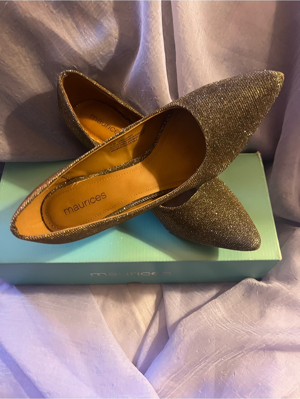 Maurice’s Lauren Shimmer Pump